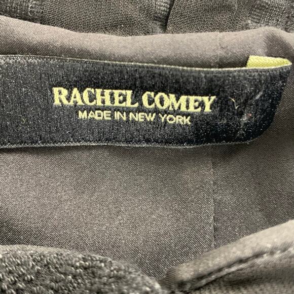 Rachel Comey Black Ruffled Midi Skirt w Side Slit - Size 4 - Picture 6 of 9